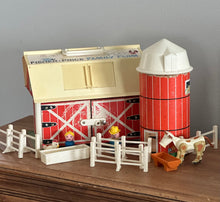 Load image into Gallery viewer, vintage toys fisher price farm barn animals kids children