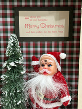 Load image into Gallery viewer, Franke Box with Flocked Santa + Tree
