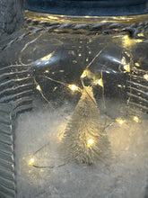 Load image into Gallery viewer, Simple White Tree in Oval Coffee Jar