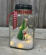 Load image into Gallery viewer, White Deer in Medium Coffee Jar
