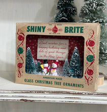 Load image into Gallery viewer, Shiny Brite Box w/Snowmen, Best Wishes