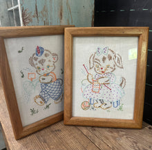 Load image into Gallery viewer, Set of 2 Needlepoint Pieces
