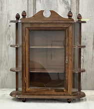 Load image into Gallery viewer, Wooden Wall Curio Cabinet {LOCAL PICK UP ONLY}
