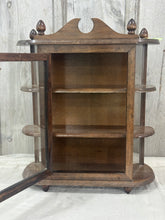 Load image into Gallery viewer, Wooden Wall Curio Cabinet {LOCAL PICK UP ONLY}
