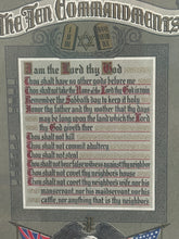 Load image into Gallery viewer, Fraternal Order of Eagles Ten Commandments Print
