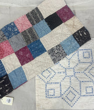 Load image into Gallery viewer, Red, White, Blue Quilt Pieces
