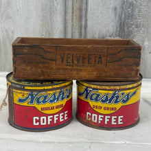 Load image into Gallery viewer, Coffee cans + Velveeta box bundle
