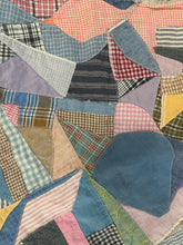 Load image into Gallery viewer, 2 Pastel Crazy Quilt Pieces
