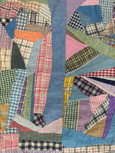 Load image into Gallery viewer, 2 Pastel Crazy Quilt Pieces
