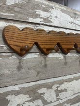 Load image into Gallery viewer, Wooden Heart Peg Holder {LOCAL PICK UP ONLY}
