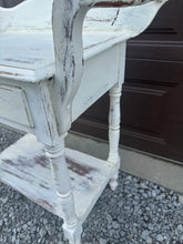 Load image into Gallery viewer, White Painted Wash Stand {LOCAL PICK UP ONLY}
