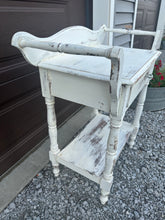 Load image into Gallery viewer, White Painted Wash Stand {LOCAL PICK UP ONLY}
