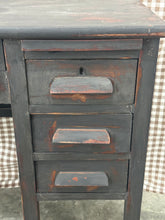 Load image into Gallery viewer, Child's Black Desk {LOCAL PICK UP ONLY}
