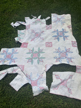 Load image into Gallery viewer, Pastel Worn Cutter Quilt Piece
