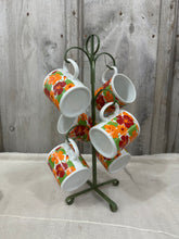 Load image into Gallery viewer, Bright Floral Mug Set w/Tree
