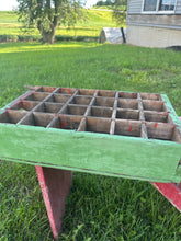 Load image into Gallery viewer, Green Painted Pop Crate
