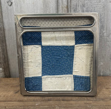 Load image into Gallery viewer, Quilt Piece in Biscuit Box Frame
