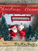 Load image into Gallery viewer, Making Spirits Bright Ornament Box Diorama
