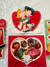 Load image into Gallery viewer, Vintage Valentine Set 6) Couples
