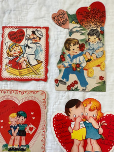 Vintage Valentine Set 10) Couples