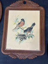 Load image into Gallery viewer, Bird Plaques, Set of Three
