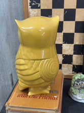 Load image into Gallery viewer, Golden Yellow Ceramic Owl
