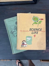 Load image into Gallery viewer, Science + English book stack

