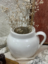 Load image into Gallery viewer, Cream Stoneware Pitcher

