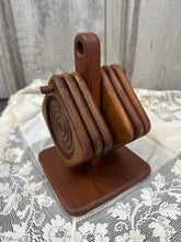 Load image into Gallery viewer, Teakwood Coaster Set
