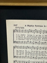 Load image into Gallery viewer, A Mighty Fortress in Vintage Gold Frame
