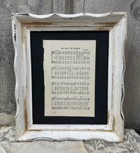 Load image into Gallery viewer, The Lord is My Shepherd in Upcycled Frame
