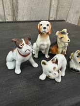 Load image into Gallery viewer, Set of Five Dog Figurines
