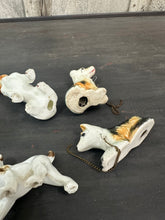 Load image into Gallery viewer, Set of Five Dog Figurines
