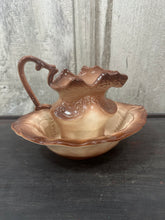 Load image into Gallery viewer, Brown Pitcher + Basin
