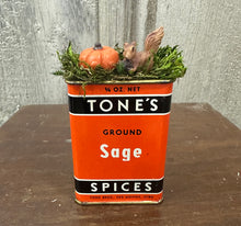 Load image into Gallery viewer, Squirrel on Sage tin
