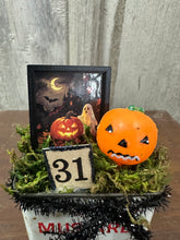 Load image into Gallery viewer, Ghost in Frame with Jack on Mustard Tin
