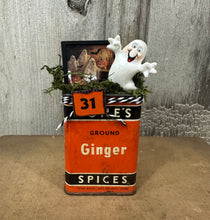 Load image into Gallery viewer, Ghost + Cat in Ginger Tin
