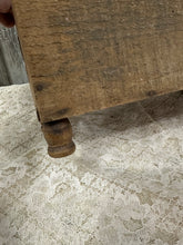 Load image into Gallery viewer, Wooden Box on Pedestal Feet
