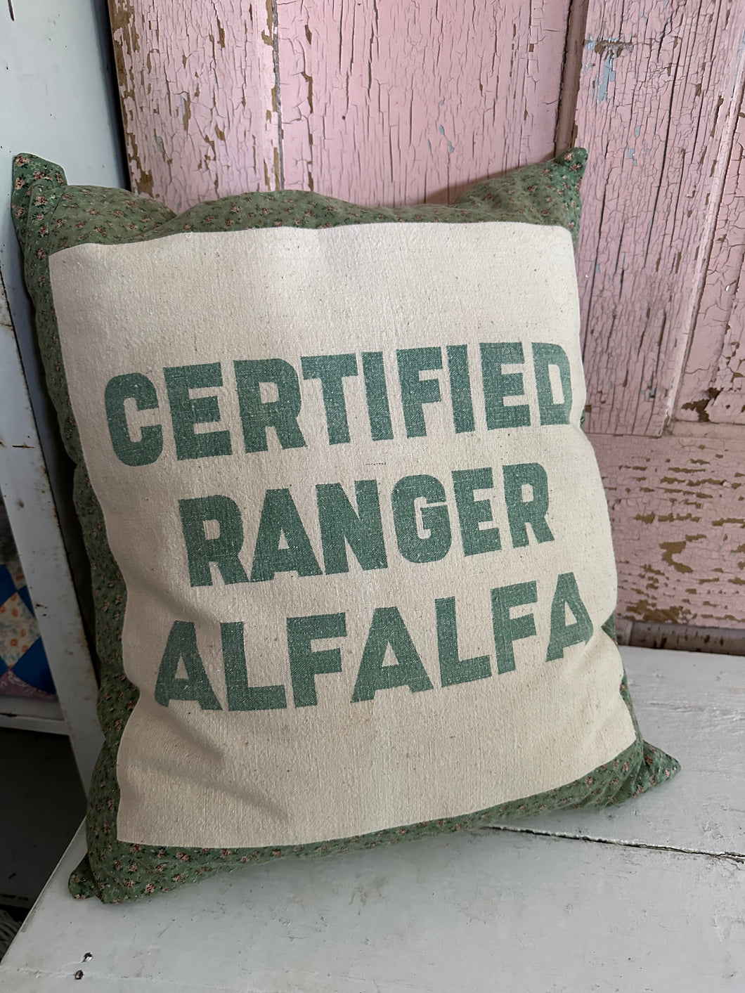 Alfalfa Pillow