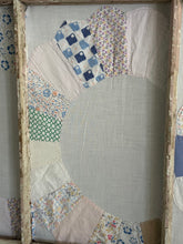 Load image into Gallery viewer, Pink 3-Pane Window w/Vintage Quilt {LOCAL PICK UP ONLY}
