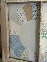 Load image into Gallery viewer, Pink 3-Pane Window w/Vintage Quilt {LOCAL PICK UP ONLY}
