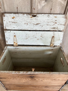 Davenport Iowa Wooden Box {LOCAL PICK UP ONLY}