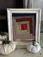 Load image into Gallery viewer, Log Cabin Quilt Piece
