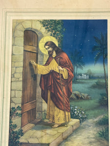 Jesus Knocking print