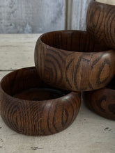 Load image into Gallery viewer, Set of 7 Oak Bowls
