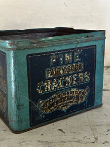 Fine Fairy Soda Crackers tin