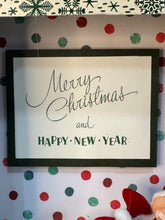 Load image into Gallery viewer, Franke Box with Flocked Santa + White Deer
