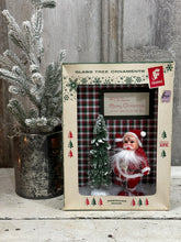 Load image into Gallery viewer, Franke Box with Flocked Santa + Tree
