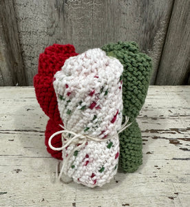 Grandma's Dish Cloths {Christmas Sprinkles}
