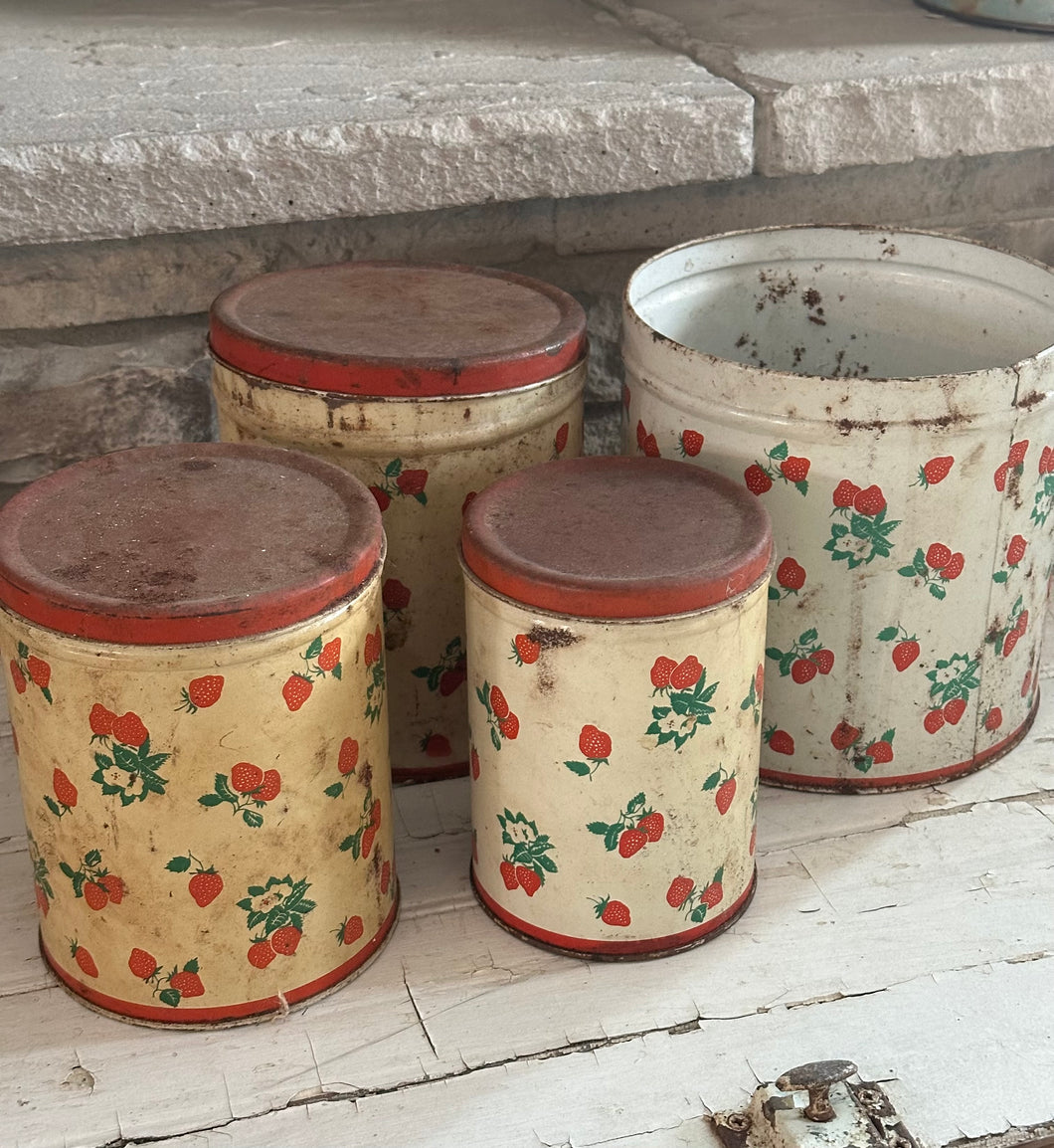 Crusty Rusty Canister Set